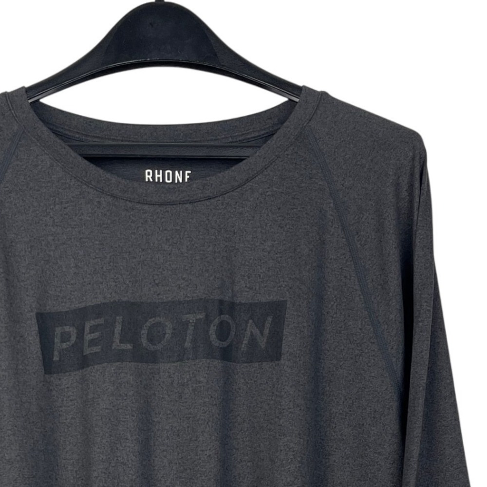 Rhone Peloton Reign Long Sleeve‎ Mens XXL Performance Training Shirt Gym Workout